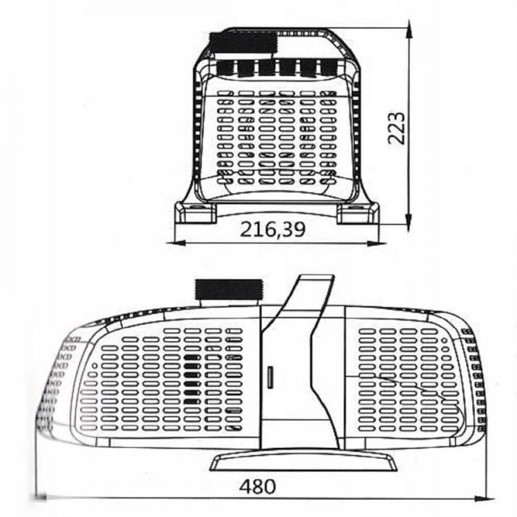 jebao-jsp-40000-Massen - Marinaqua - Propellerpumpen PP30 MP30 FF30 & Rota Tauch UVC