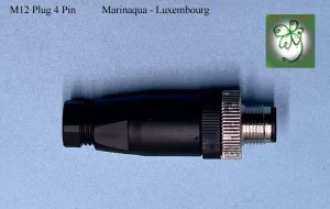 M12-4 Stecker