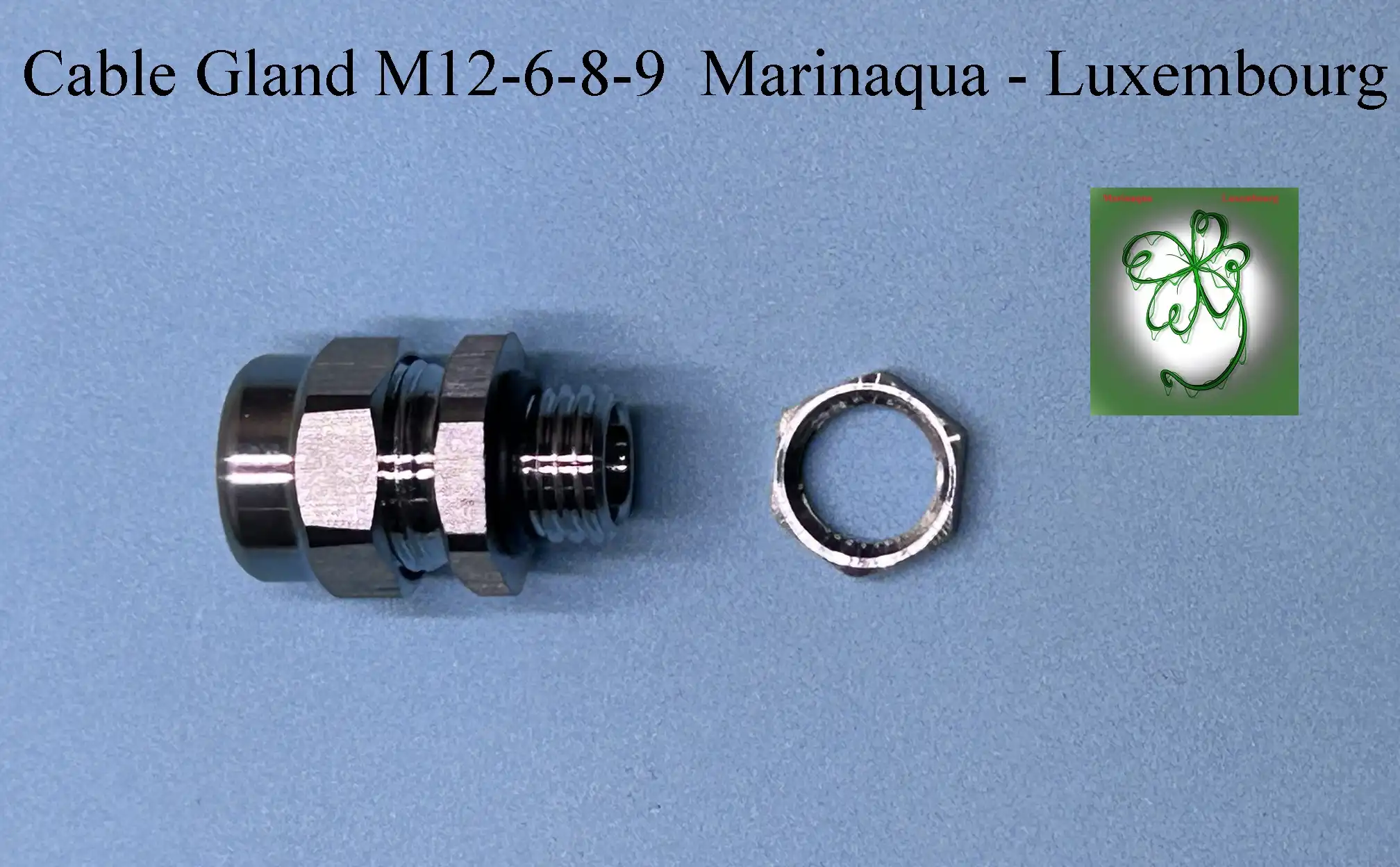 Edelstahl Kabelverschraubung M12