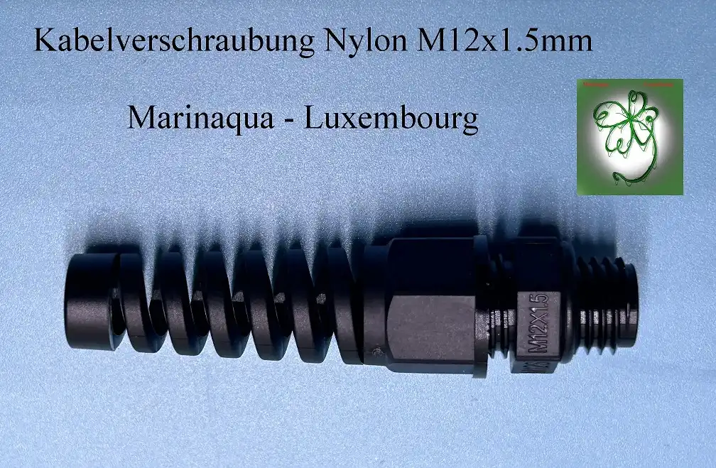Kabelverschraubung M12 Nylon Flexibel
