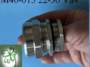 Edelstahl Kabelverschraubung M40