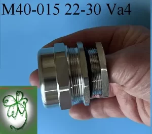 Edelstahl Kabelverschraubung M40